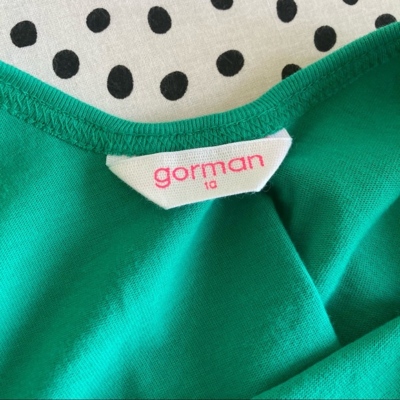 Gorman scoop tank top in green - size 10 - Picture 8 of 10